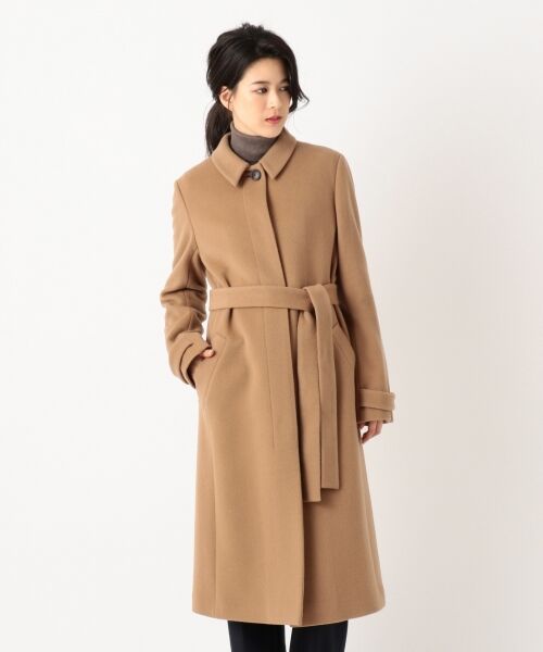 セール】 MENCHI ウールビーバー ステンカラーコート （ステンカラー