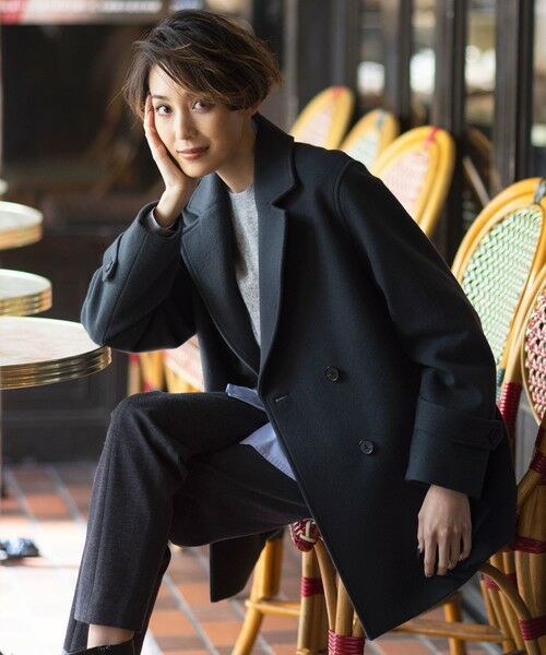 Jackal 140s ソフトメルトン Pコート （ピーコート）｜L size ONWARD