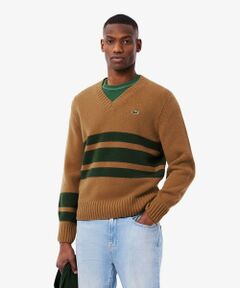 LACOSTE / ラコステ （メンズ） ニット・セーター（条件：ブラウン系