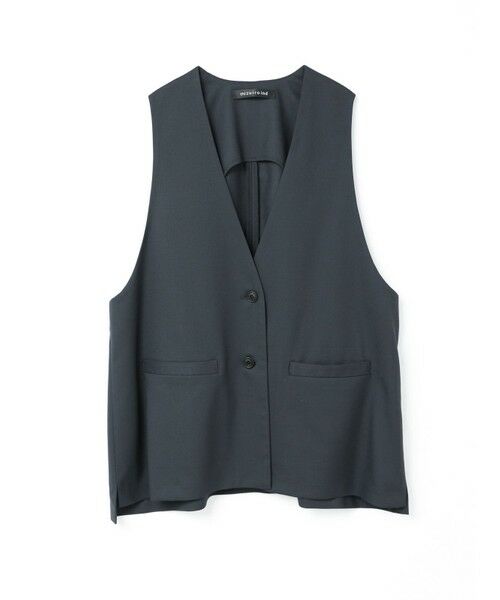 セール】 mizuiro ind ディープVネックワイドベスト （ベスト