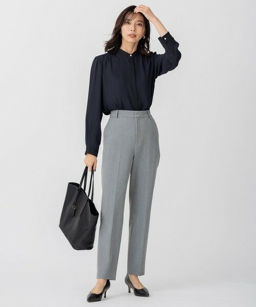 セール】 バックサテンアムンゼン バイカラー ブラウス （シャツ