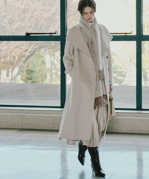 プレミアムカシミヤ ロングコート【逸品・マルチWAY】【25AW