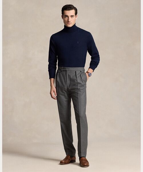 ウォッシャブル ウール タートルネック セーター （ニット・セーター