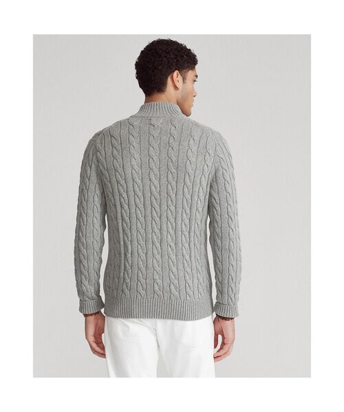 ケーブルニット コットン セーター （ニット・セーター）｜POLO RALPH