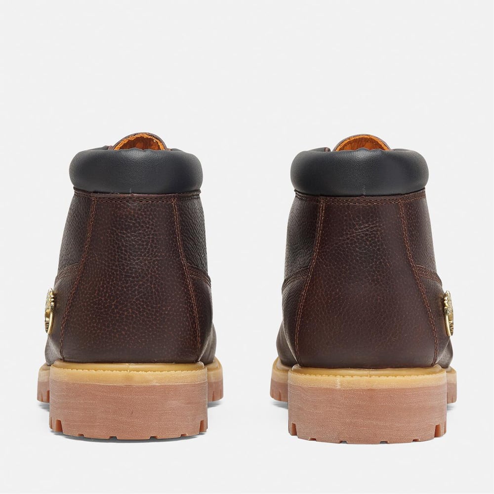 プレミアム ウォータープルーフ チャッカ ブーツ メンズ