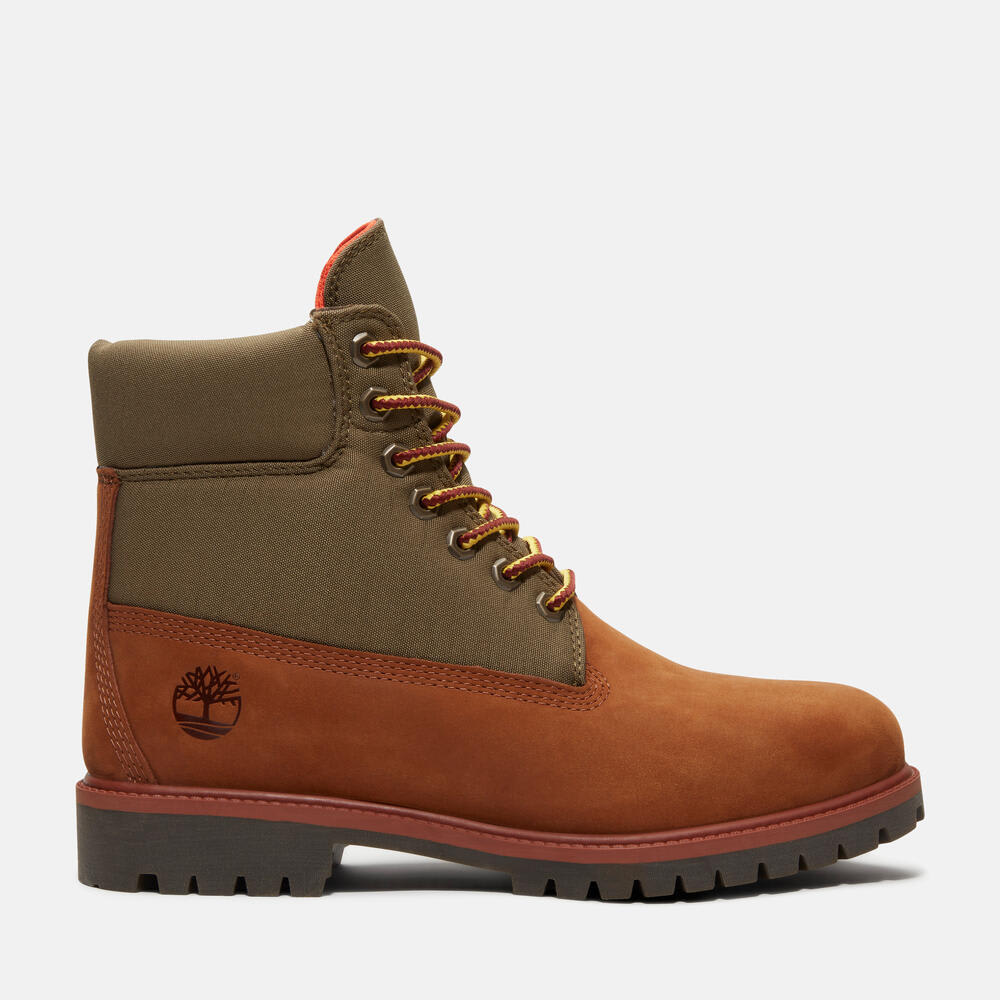 ヘリテージ 6インチ ウォータープルーフ ブーツ メンズ ｜【Timberland