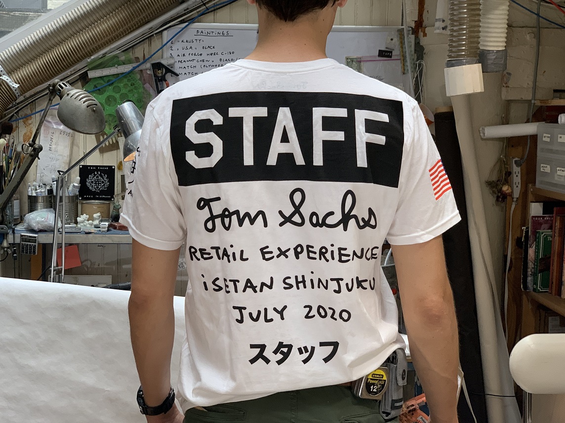 トム・サックスの展覧会がISETAN THE SPACEで開催 小売りの体験すべて