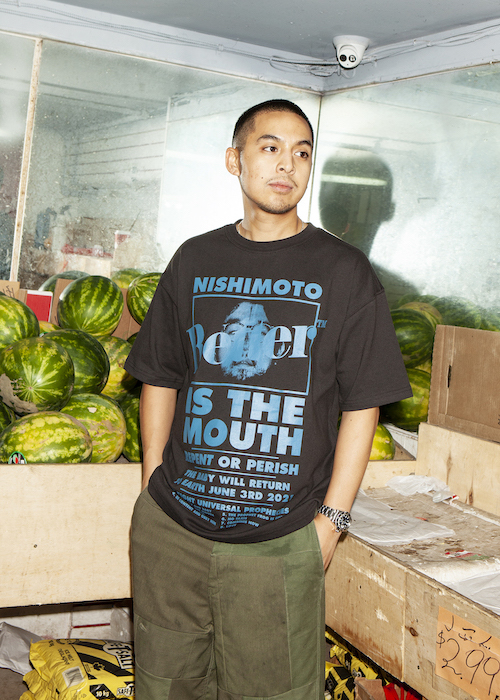 ニシモト イズ ザ マウス」と平山昌尚とコラボ加えコラボ - TOKION