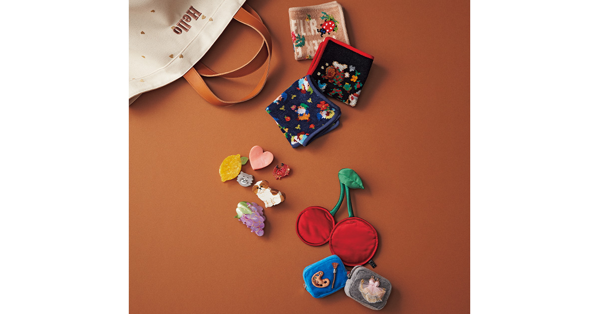 フェイラー、ラドローetc.】可愛くて心潤う『ポーチ、ハンカチ