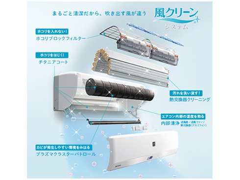 ヨドバシ.com - シャープ SHARP 高濃度プラズマクラスター25000搭載