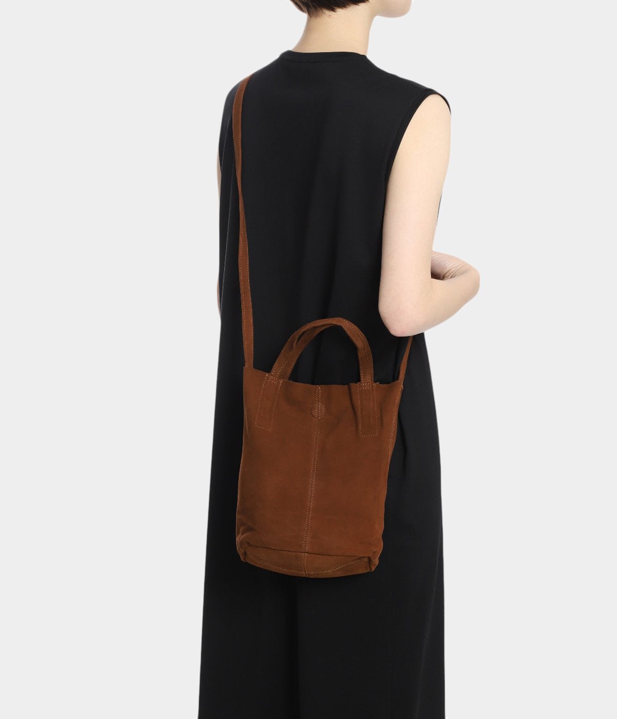 2WAY SMALL TOTE（LONG）- O BROWN - | Morphee(モルフェ) / バッグ