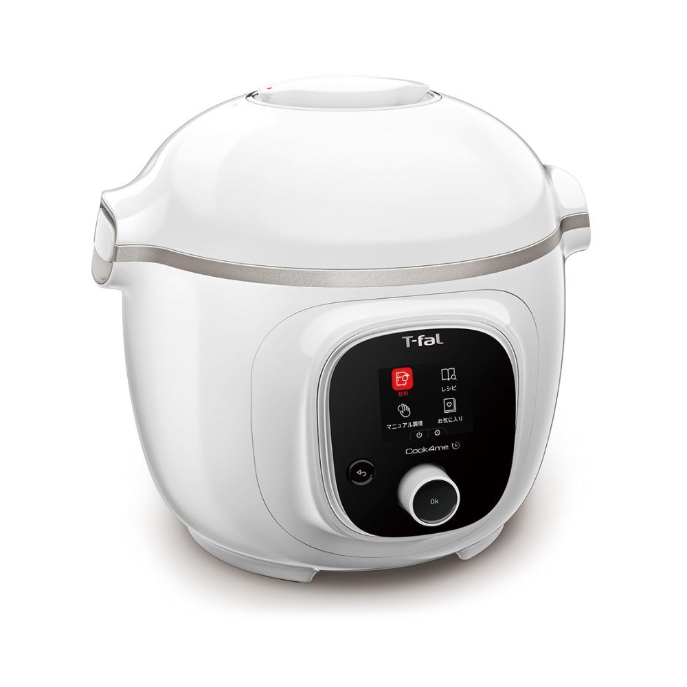 ラクラ・クッカー プロ 自動調理鍋 ホワイト（圧力機能付き） CY3811J0