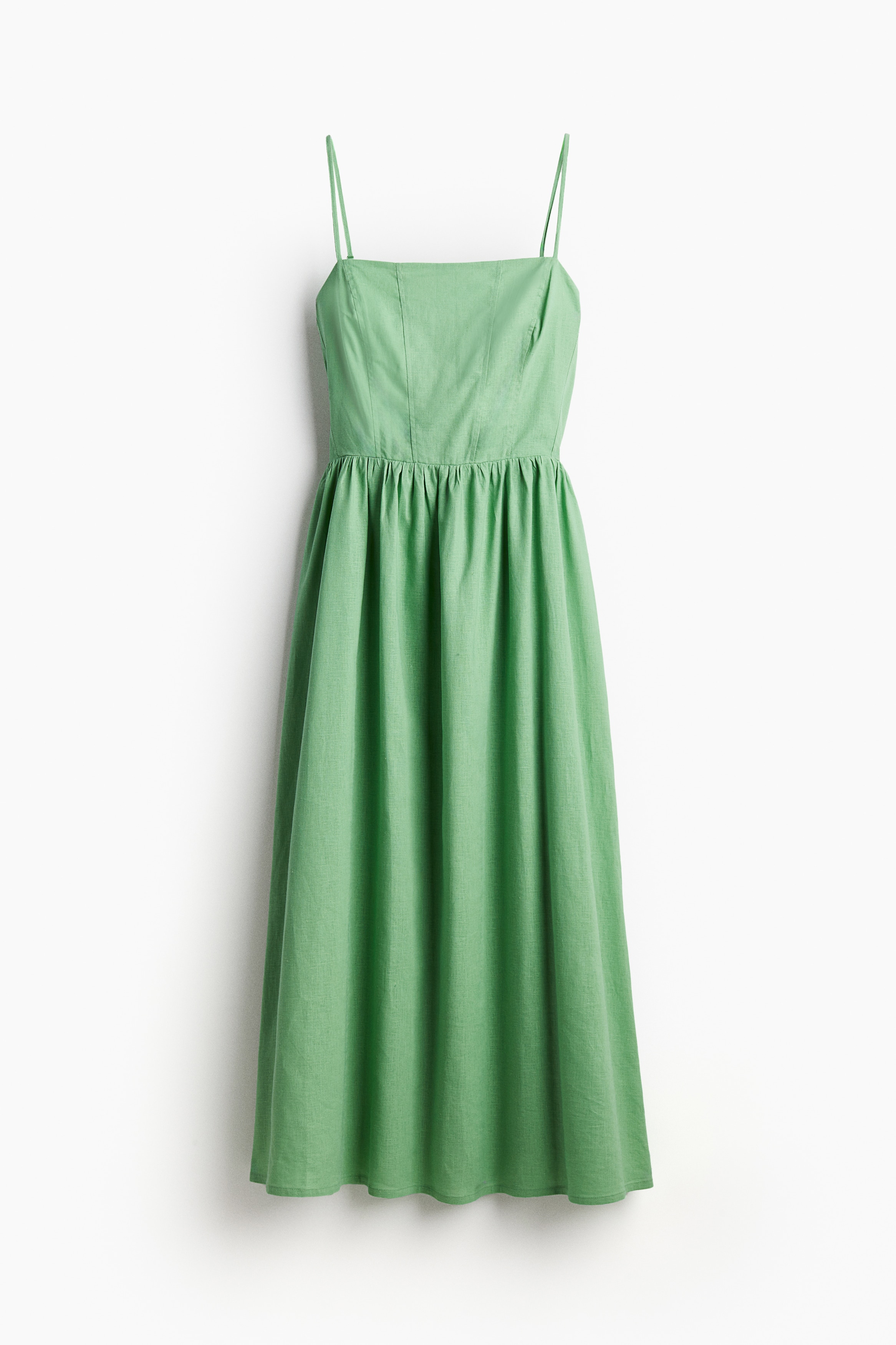 ミディキャミワンピース - ライトグリーン - レディース | H&M JP