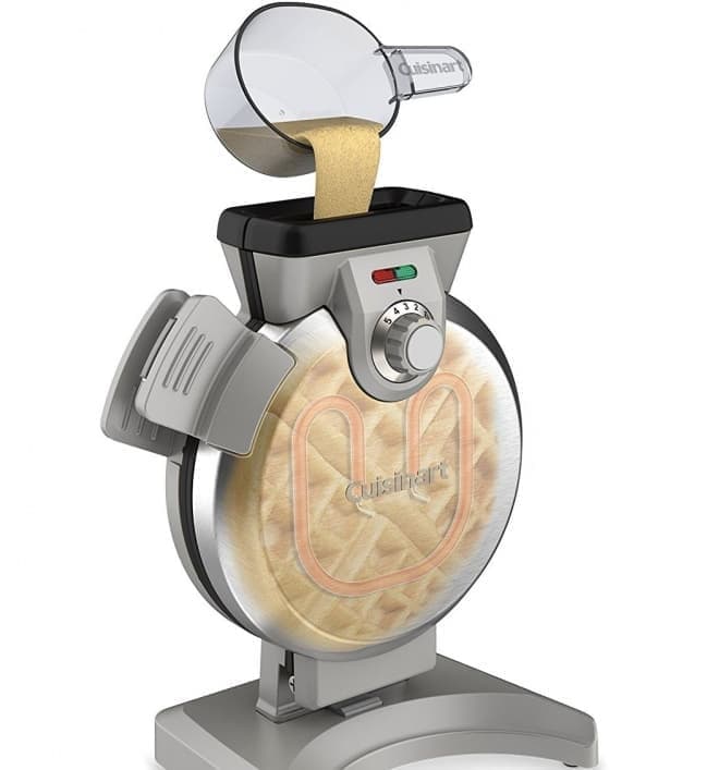 ワッフルは、縦置きすれば、焼きやすい―失敗しにくい縦型ワッフル