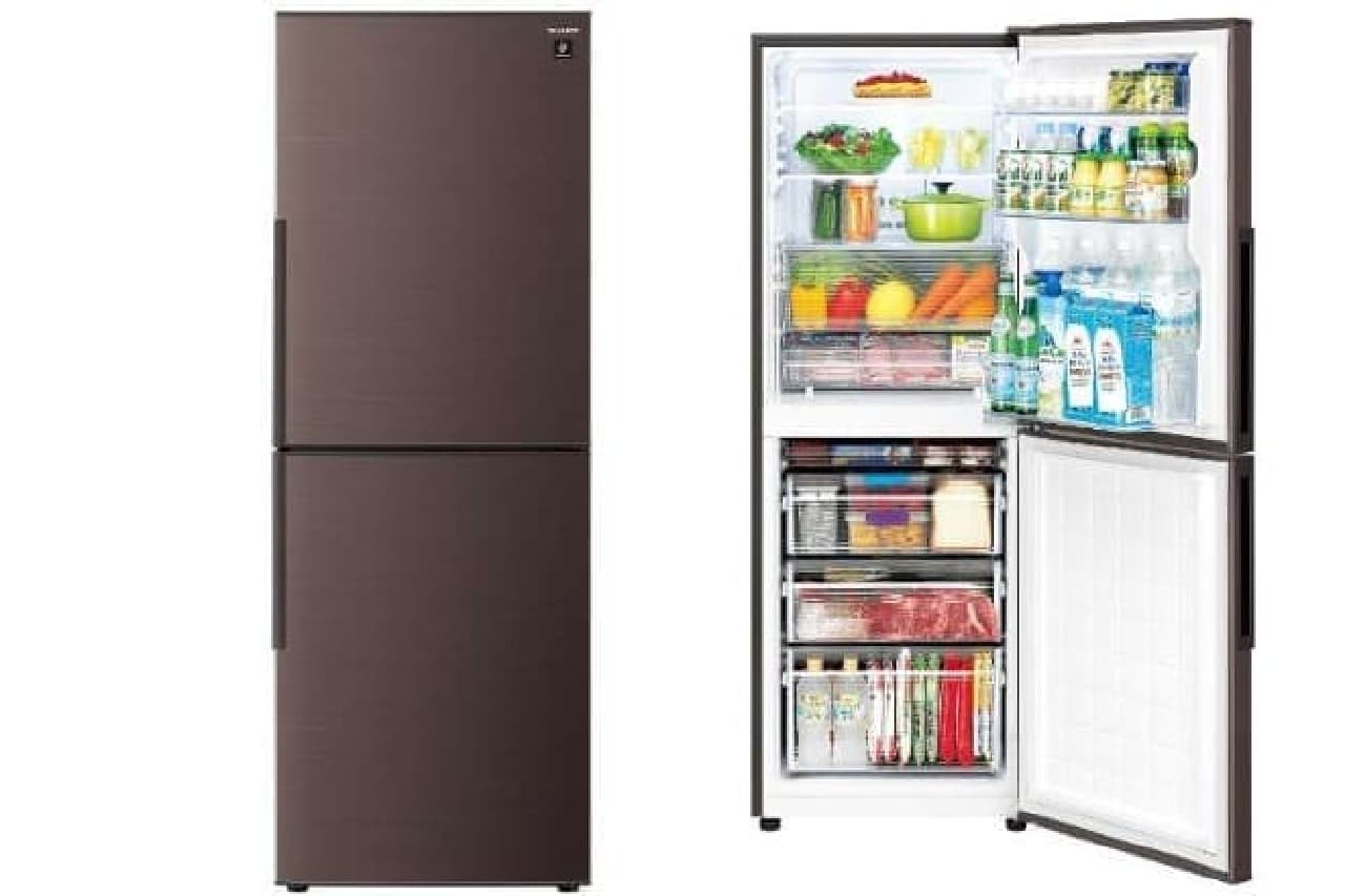 冷凍庫が4段でたっぷり入る中型冷蔵庫「SJ-PD28E」―シャープから