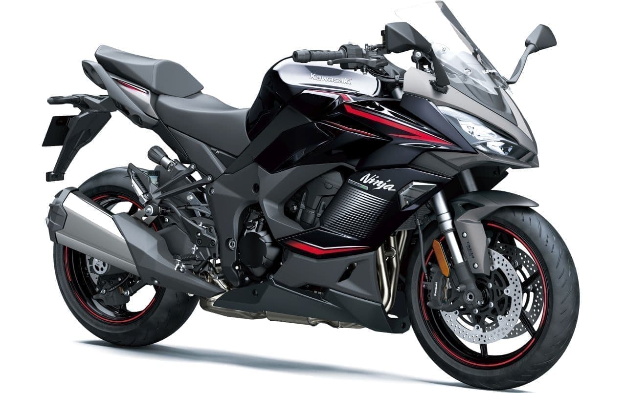 johnrev9 Kawasaki カウル 黒/赤/白 ストライプデザイン Kawasaki ZX