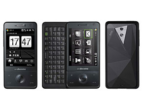 VGAタッチパネルにQWERTYキー、HTCの”Touch Pro”がドコモにも──「HT