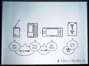 目指したのはデジタルとアナログの融合――「WILLCOM NS」の狙いと自信