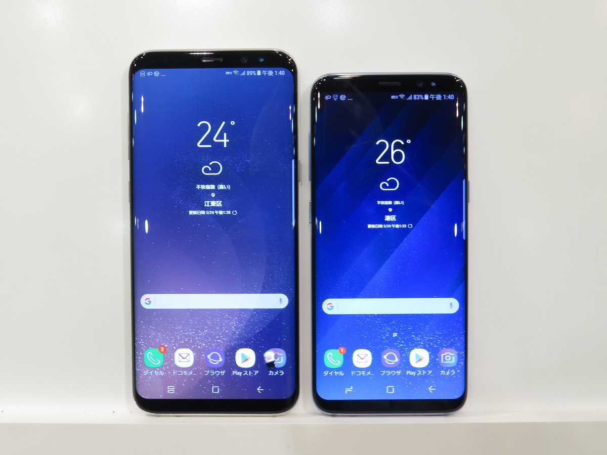 Galaxy S8とS8+、どちらを選ぶべき？ 2機種の違いを検証する（要約