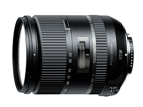 タムロン、フルサイズ対応高倍率ズーム「28-300mm F/3.5-6.3 Di VC PZD