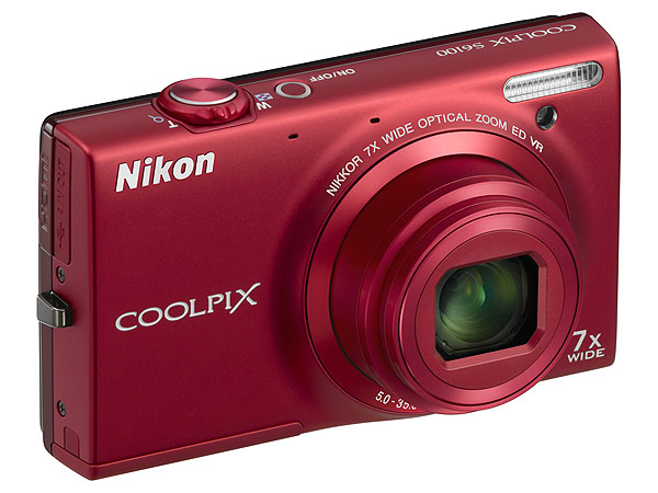 動作未確認品 Nikon COOLPIX S6100 ピンク 7倍ズーム 動作未確認品