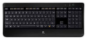 ロジクール、文字が見やすいバックライト機能搭載ワイヤレスキーボード