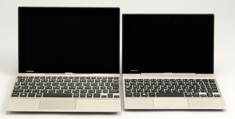 東芝、Windows 10搭載で8万円前後からの8.9型／10.1型2in1――「dynabook