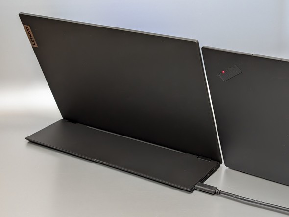 ThinkVision M14t Gen 2」は高解像度化してタッチ操作対応を果たした14