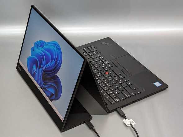 ThinkVision M14t Gen 2」は高解像度化してタッチ操作対応を果たした14