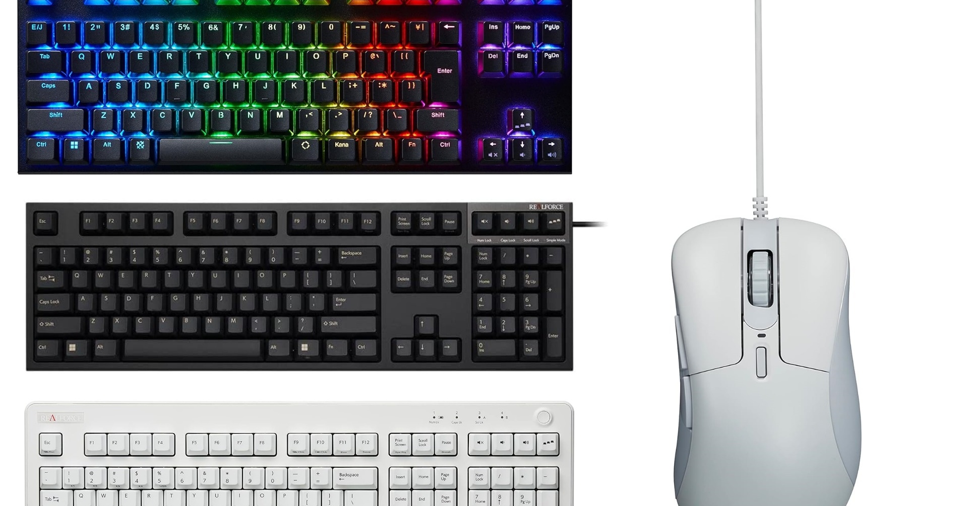 新生活を新しい高級キーボードで！ 東プレ「REALFORCE」シリーズが10