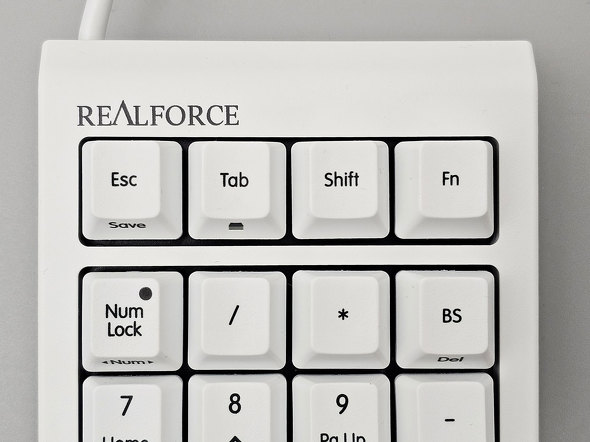 カスタマイズで左手デバイスにもなる東プレのテンキー新モデル