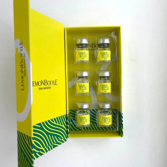 Hyaluronic Acid Lemon Bottle Skin Booster for Facial and Neck