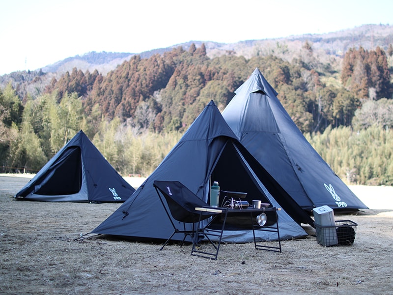 ONE POLE TENT 3PP BLACK