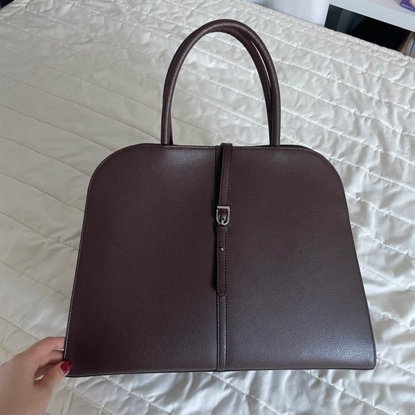 MUSINSA | MONOROW Blanc Large Burgundy Brown