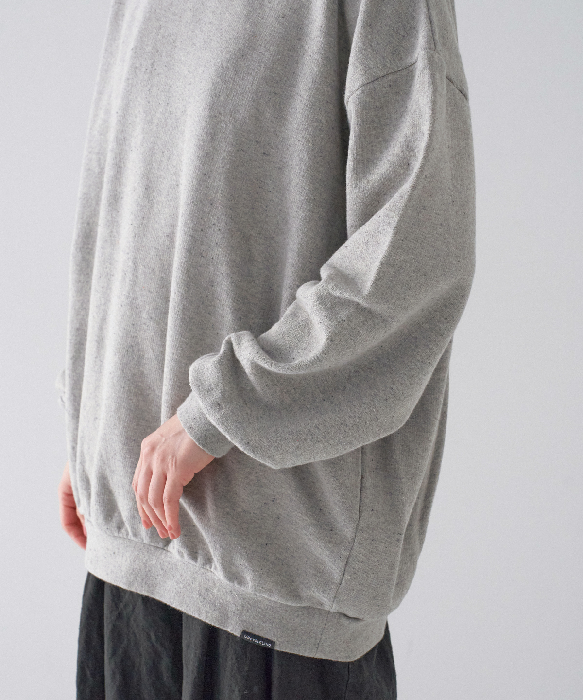 UpcycleLino] BASIC 裏毛ビッグスウェット｜nest Robe / CONFECT
