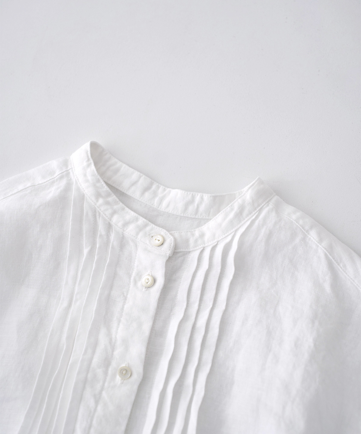 リネンピンタックシャツ｜nest Robe / CONFECT ONLINE SHOP