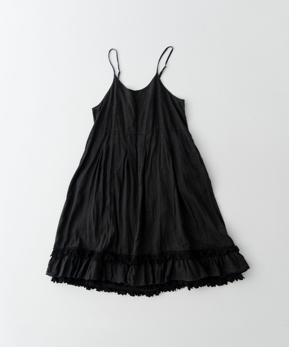 ◎60リネンレースヘムキャミドレス｜nest Robe / CONFECT ONLINE SHOP
