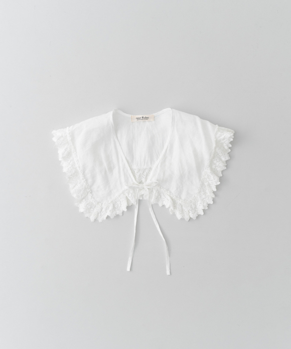 ◎60リネンレースフリルカラー｜nest Robe / CONFECT ONLINE SHOP