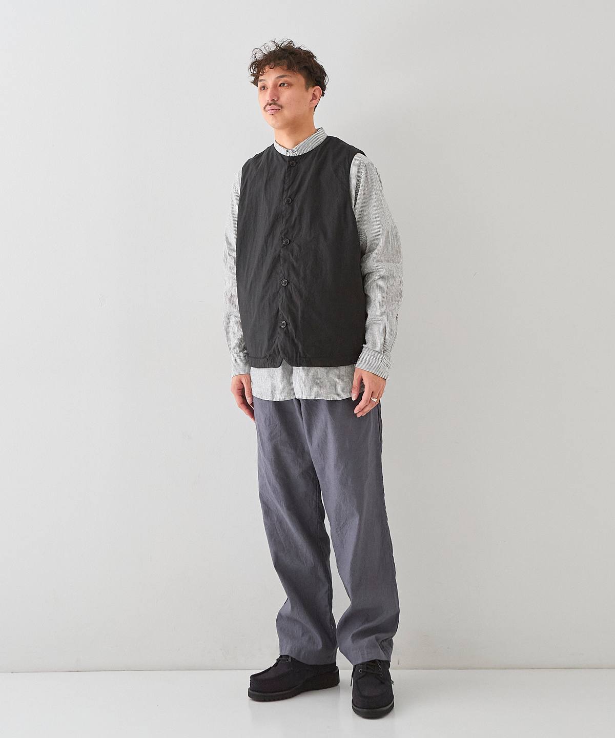 UpcycleLino 】 クルーネックベスト 【公式通販】
