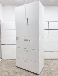 中古】L6 L6-105A / L6-105H-3 プラス/PLUS ハイキャビネット／両開き