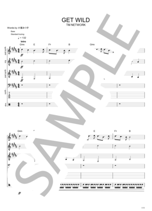 楽譜】NAKED BLUE / CRAZE (バンドスコア / 初〜中級) - Piascore 楽譜