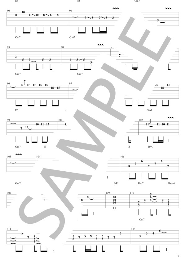 楽譜】エイジ / 安全地帯 (エレキギター / 中級) - Piascore 楽譜ストア