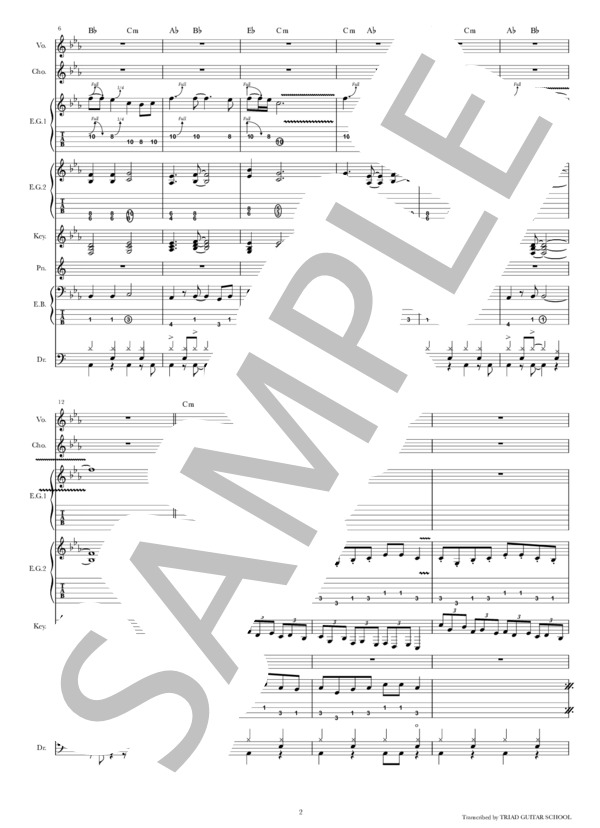 楽譜】You Give Love A Bad Name / バンドスコア TAB譜 / BON JOVI