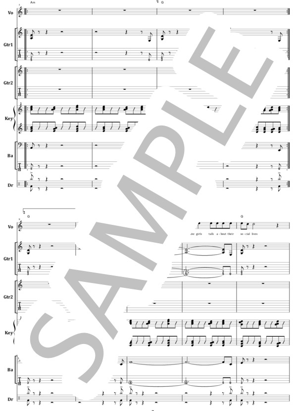 楽譜】BON JOVI / 夜明けのランナウェイ バンド・スコア 楽譜 / BON