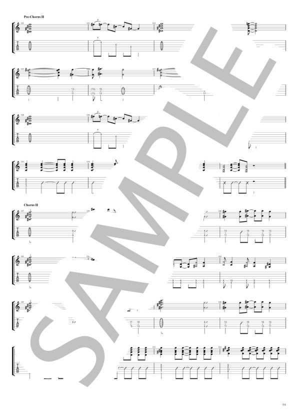 楽譜】 「閃光」 / 川上 洋平 (ギターソロ / 初級) - Piascore 楽譜ストア