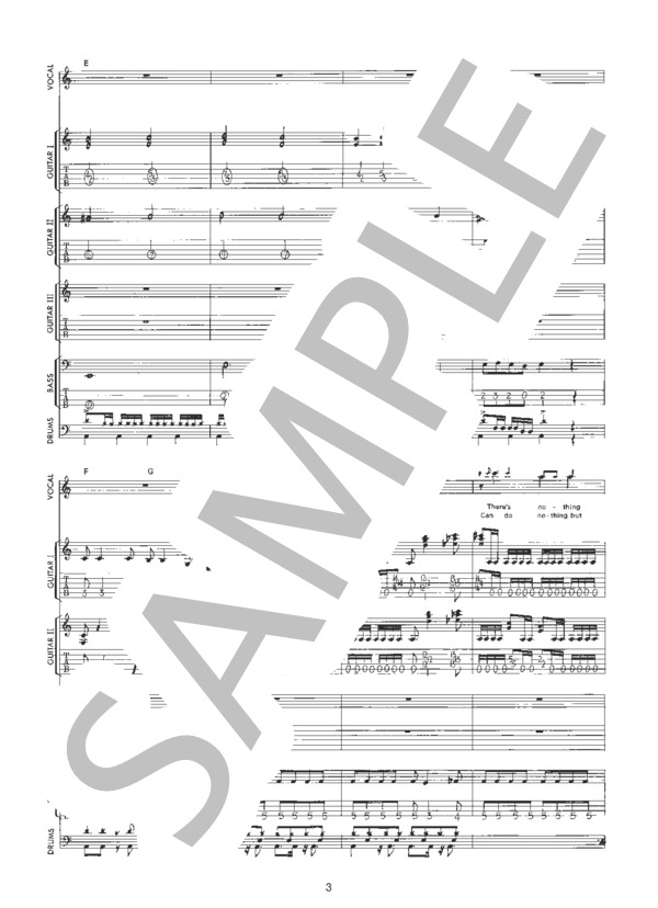 楽譜】BLUE BLOOD / X (バンドスコア / 初〜中級) - Piascore 楽譜ストア