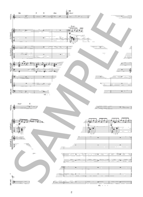 楽譜】紅 / X (バンドスコア / 初〜中級) - Piascore 楽譜ストア