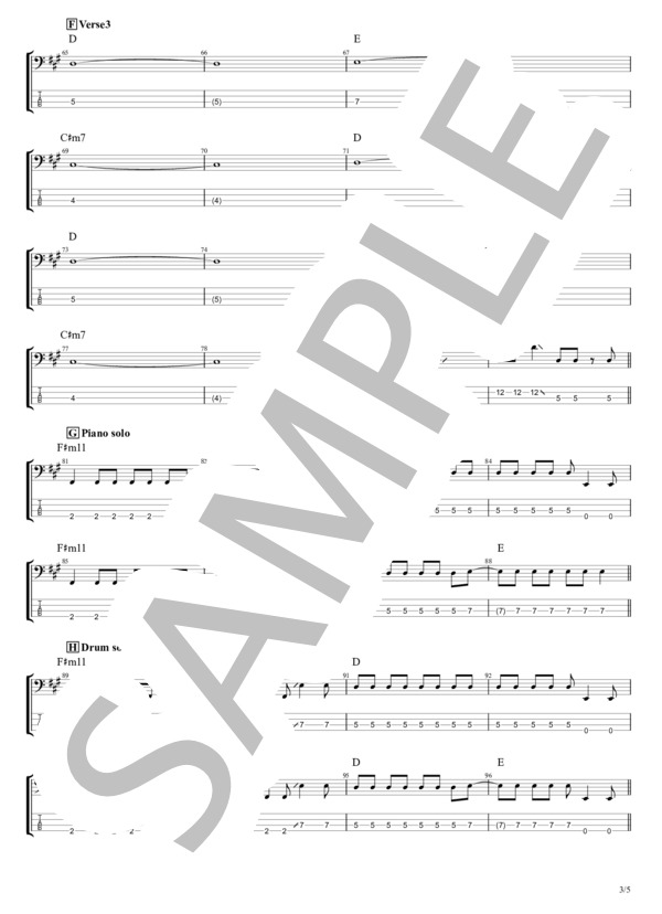 楽譜】「ガールズバンドクライ」名もなき何もかも / トゲナシトゲアリ