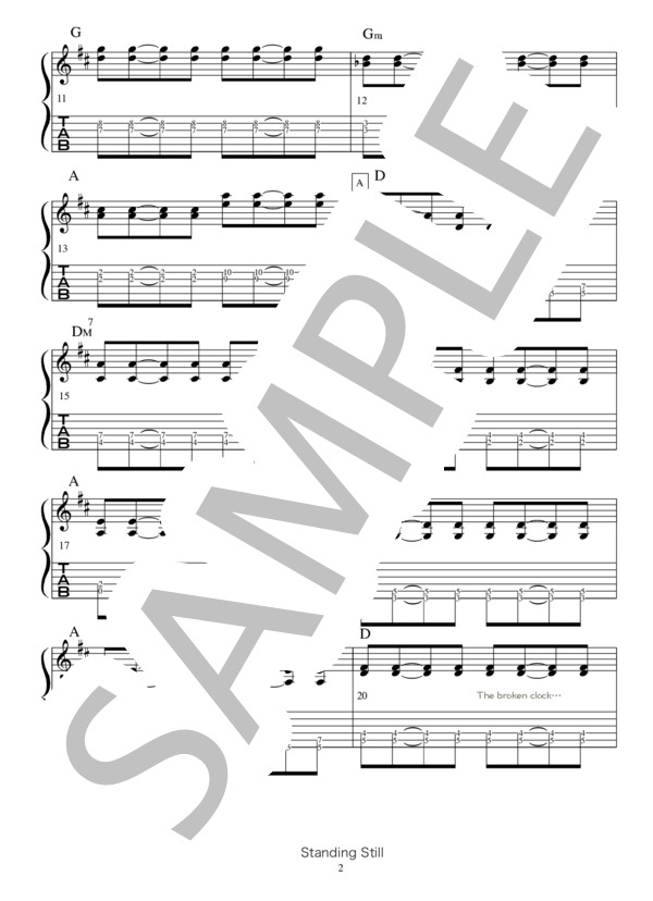 楽譜】ハイスタ「MAKING THE ROAD」人気ギターTAB譜6曲セット全曲演奏