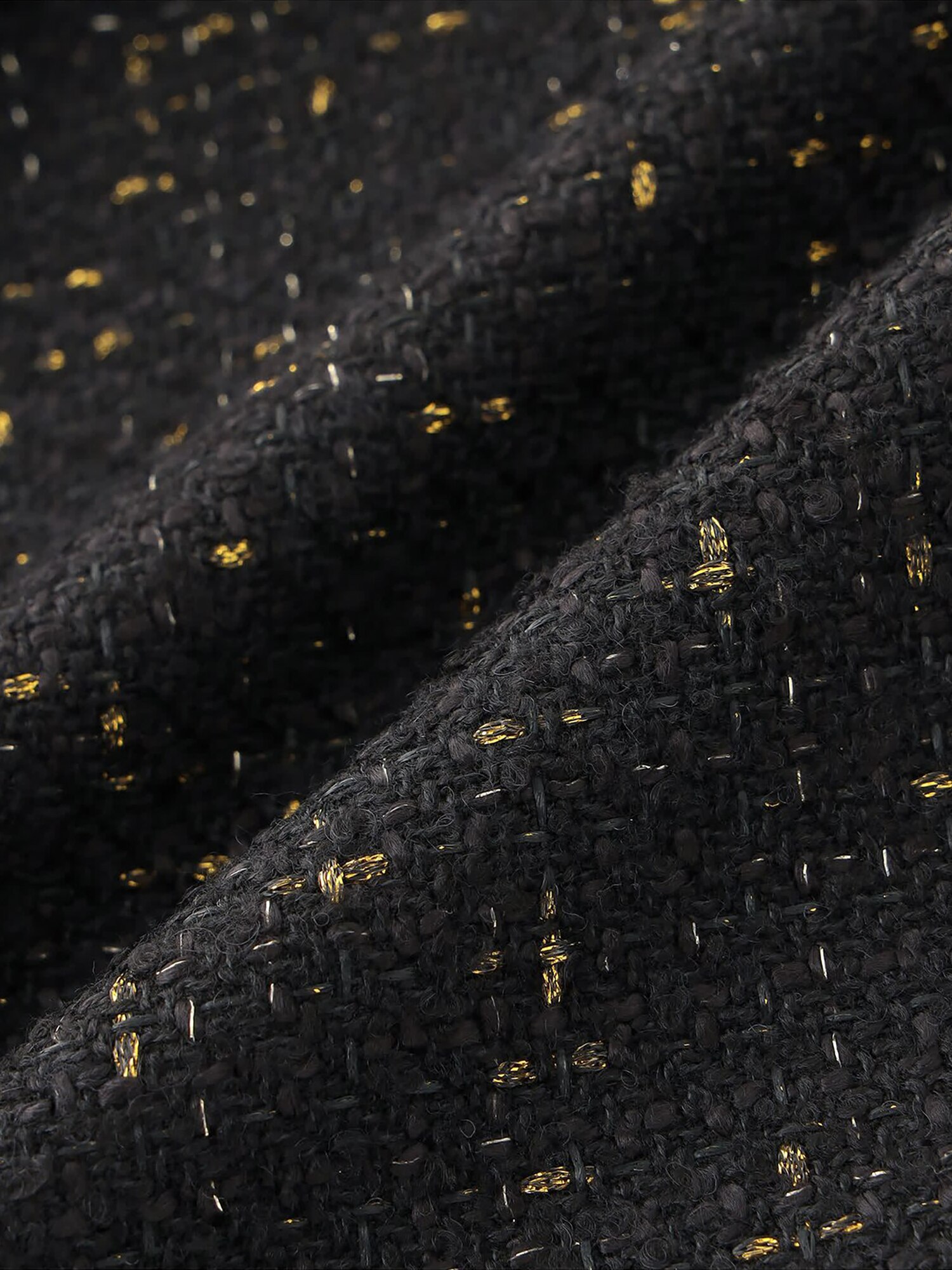 PLST(プラステ)公式 | ツイードノーカラージャケット（ラメ糸入り）